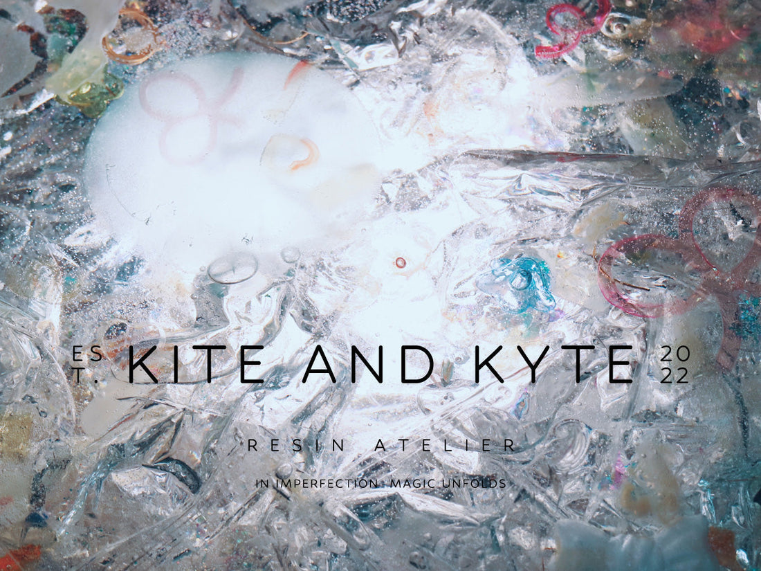 樹脂材料的選用 ･✧:｡ KITE AND KYTE Resin Atelier 樹脂藝術工作室 ･✧:｡